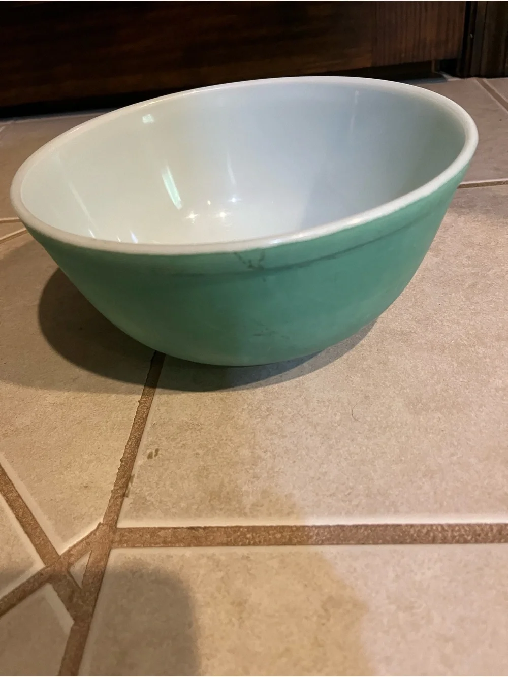 Green Pyrex